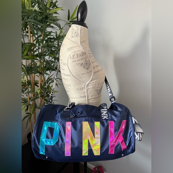 PINK Victoria's Secret Handbags - Duffle bag new large gym bag weekend bag suitcase